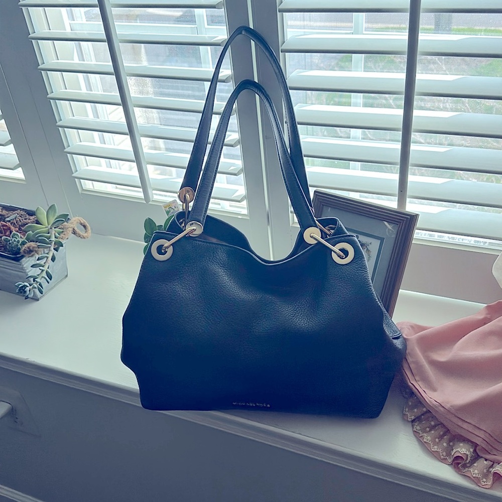 Michael Kors all leather handbag